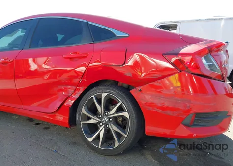 2019 Honda Civic Sport z USA, uszkodzony, nr VIN 2HGFC2F89KH543275
